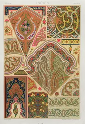 Indische Dekoration, Tafel XIX aus 